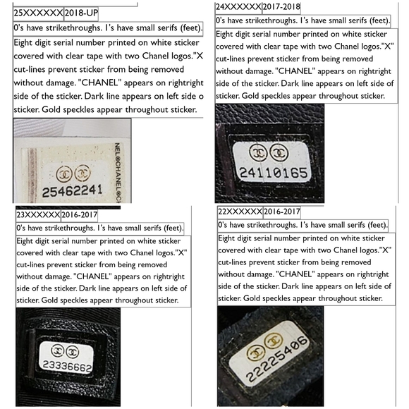 JUST SHARING! Chanel Serial Number Info - Picture 3 of 11